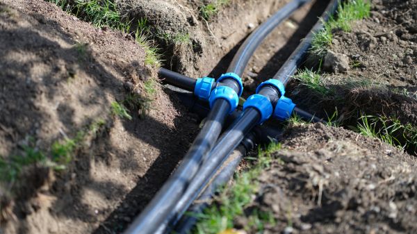 Underground Water Line Installation in Los Gatos