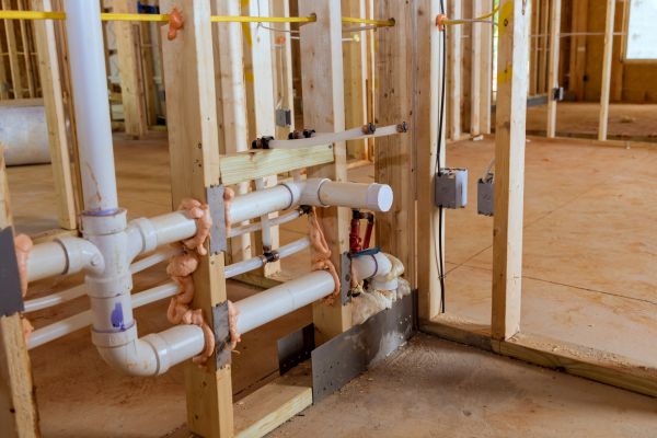 Rough Plumbing Installation in Los Gatos