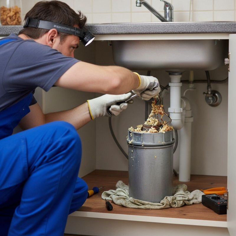 Garbage Disposal Replacement detail